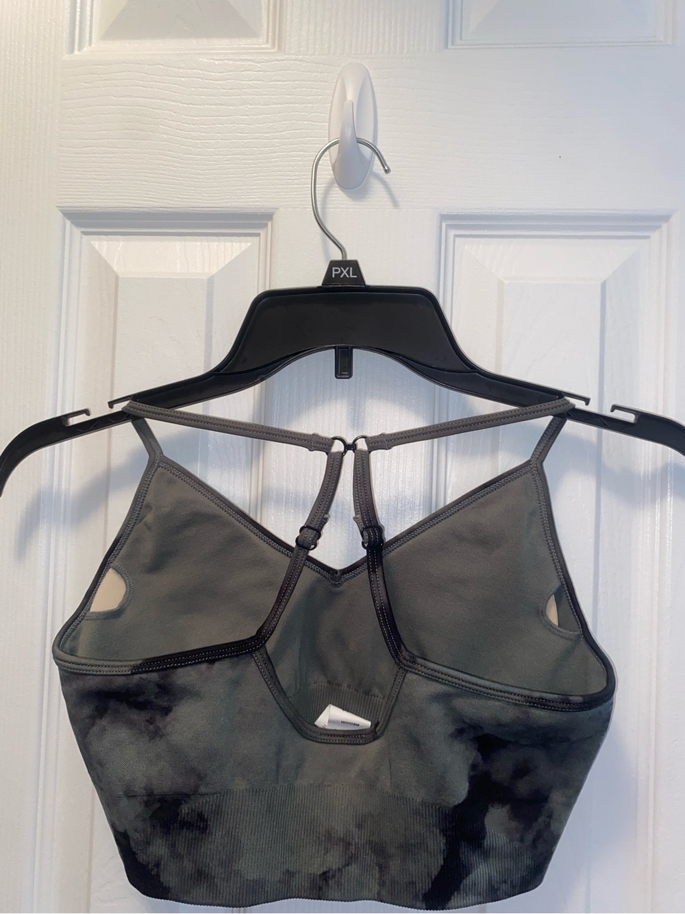 Darc Sport Green & Black Ink Design Sports Bra - Picture 6 of 7